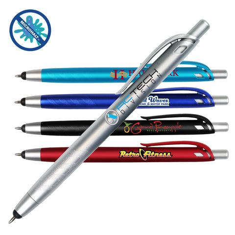 Antimicrobial Pen/Stylus | Full Color Customization | Made in USA | 1-2 Weeks | Minimum is 1 Box of 250