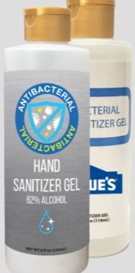 8oz. Hand Sanitizer | Full Color Customization | MADE IN USA | 3-4 Weeks | Minimum is 1 Box of 500 pcs.