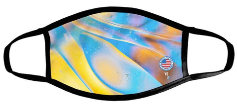 Blended Fabric Face Mask | Full Color Sublimation Printing | Made in USA | 7-10 Days | Minimum is 1 Box of 25