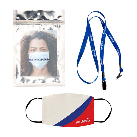 Mask Keeper PPE Kit | Full Color Customization | Made in USA | 5 Days | Minimum is 1 Box of 100