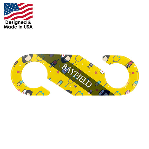 Face Mask Strap Hook and Ear Saver | Full Color Customization | Made in USA | 10-12 Days | Minimum is 1 Box of 250