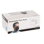 Black Disposable Masks - No Customization | Made in China | 7 Days | Minimum is 1 Box of 50