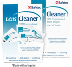 Lens Cleaning Wipes | No Customization | MADE IN USA | 3 Days | Minimum is 10 Boxes of 100 Packets