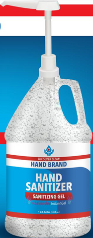 1 Gallon Gel Hand Sanitizer | No Customization | USA Made | 5-7 Days | Minimum is 1 Case of 4 Gallons